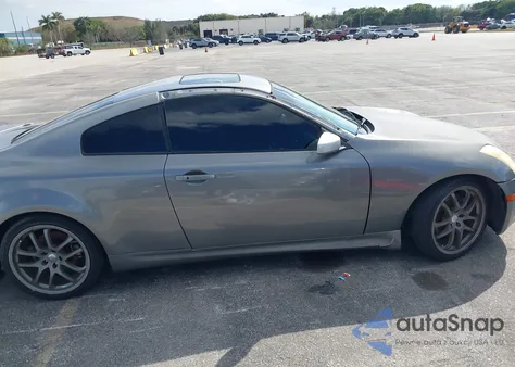 2007 Infiniti G35 z USA, uszkodzony, nr VIN JNKCV54E67M906494